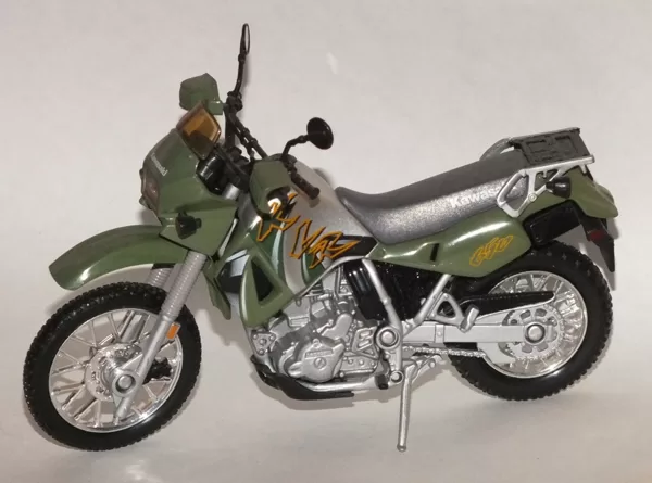 1987 Kawasaki KLR650 (Welly)